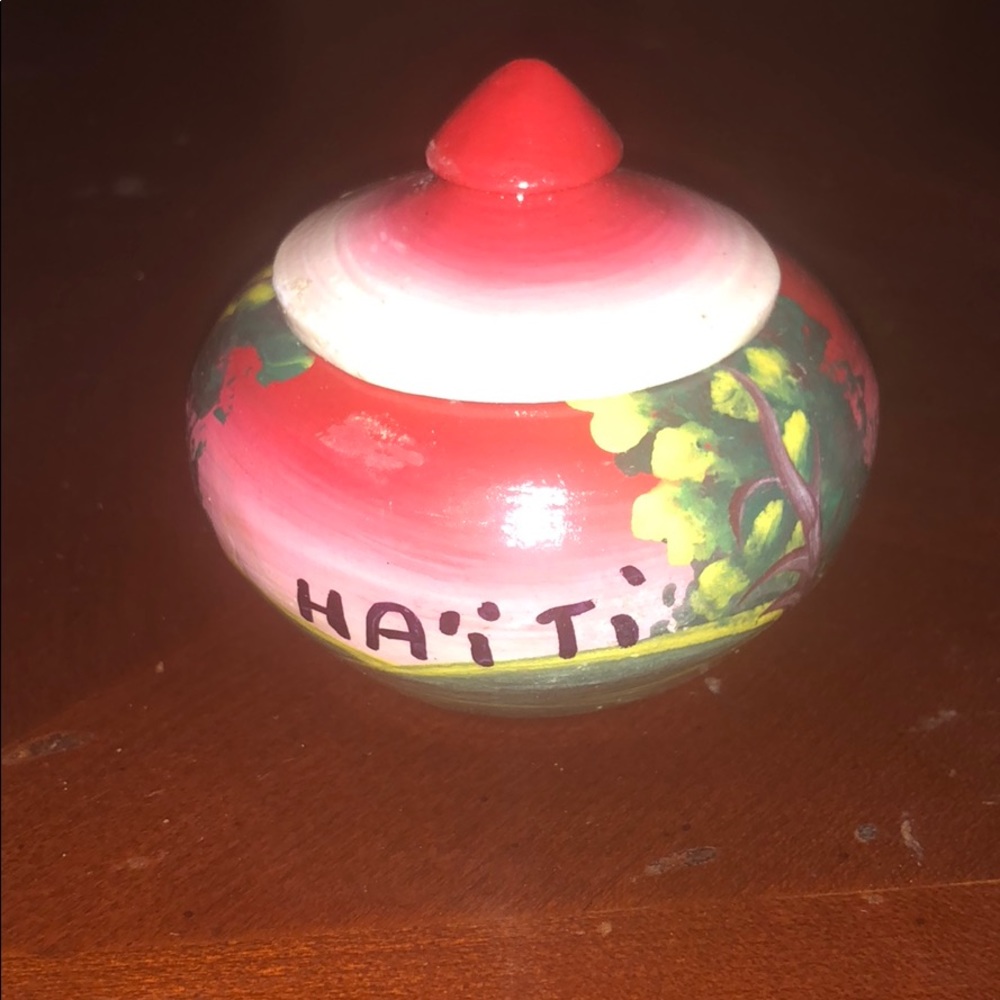 Hand painted and crafted jewelry box
